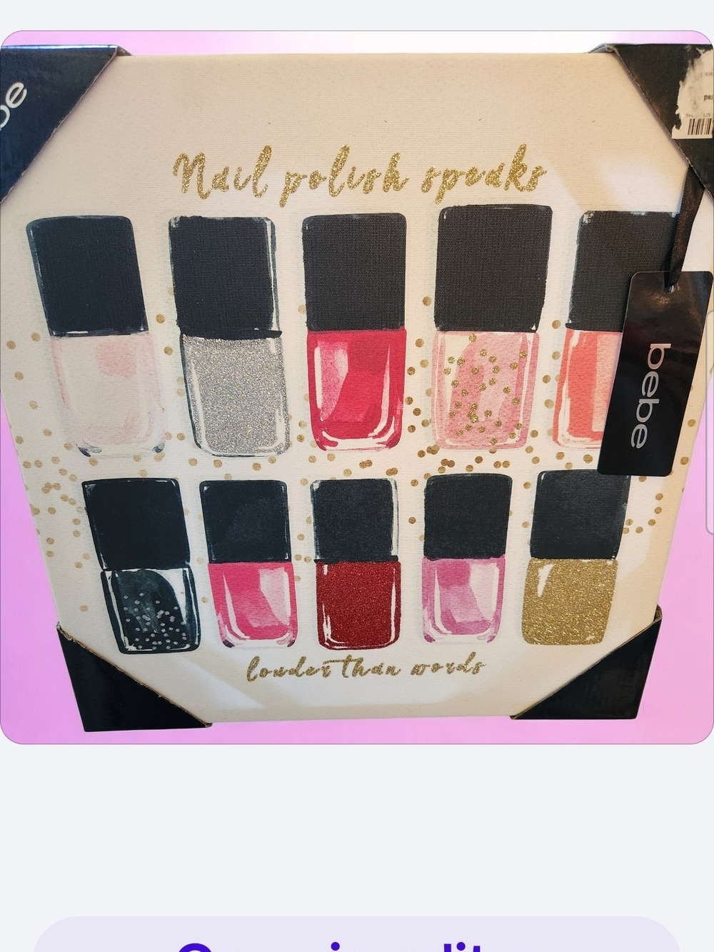 bebe Canvas Art